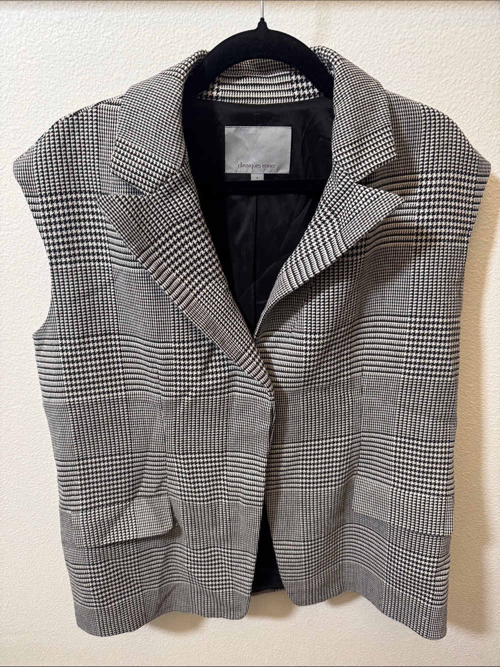 Vintage sleevless blazer women’s large